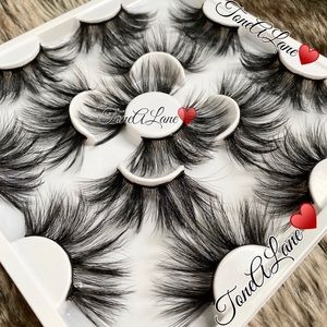 Mink Eyelashes Lashes 8d Eyelashes Lashes fluffy